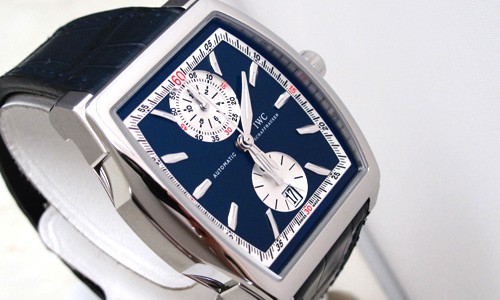 IWC ダヴィンチ クロノ ローレウス IW376404 ダークブルー