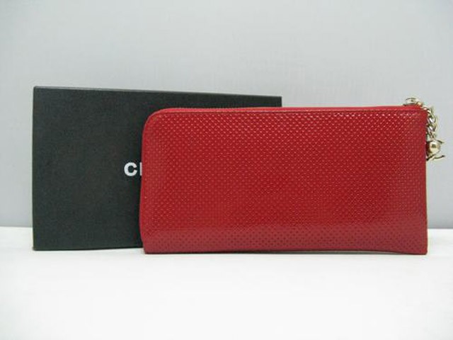 シャネル 2011年春夏新作CCマーク財布 レッド CH202-02