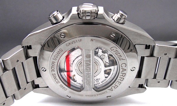 タグ・ホイヤー グランドカレラ クロノ キャリバー１７ＲＳ CAV511F.BA0962