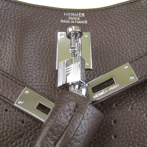 HERMES・エルメス新作2WAYショルダーバッグ ダークコーヒー hr13123