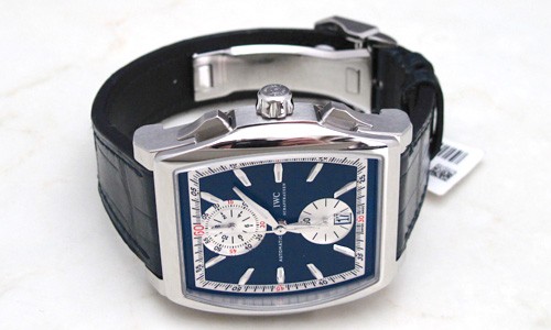 IWC ダヴィンチ クロノ ローレウス IW376404 ダークブルー