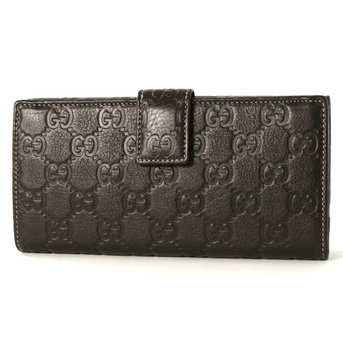グッチ グッチシマ 長財布 ダークブラウン 212104BEG1G2145 