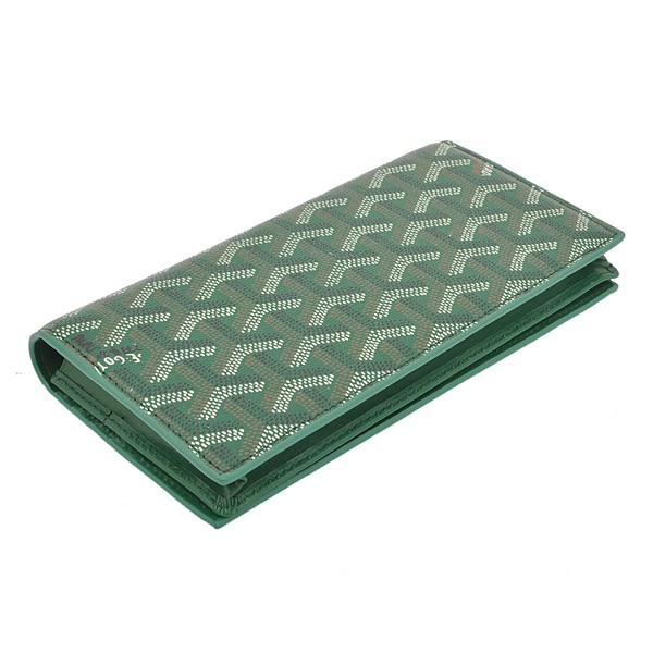 GOYARD ゴヤール 長財布 二つ折り グリーン GOYWA-05