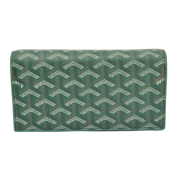 GOYARD ゴヤール 長財布 二つ折り グリーン GOYWA-05