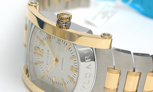 ブルガリ アショーマ ステンレス・イエローゴールド  AA48C6SGD