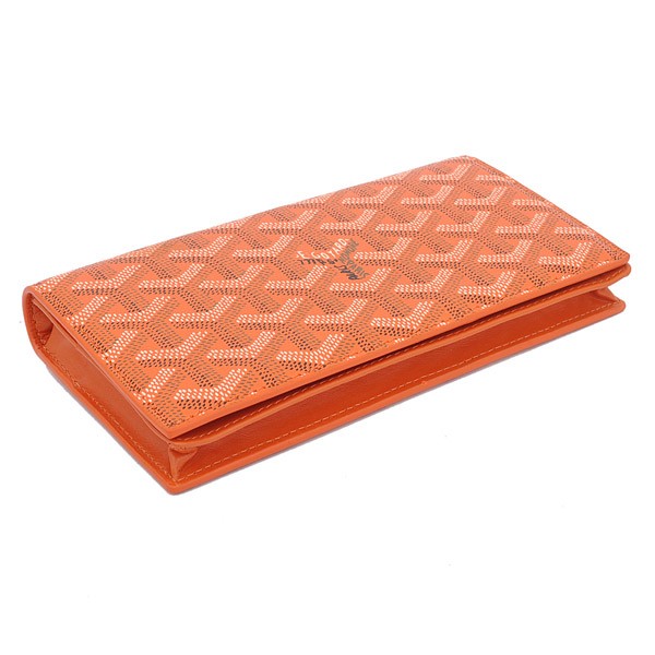 GOYARD ゴヤール 長財布 二つ折り オレンジ GOYWA-06