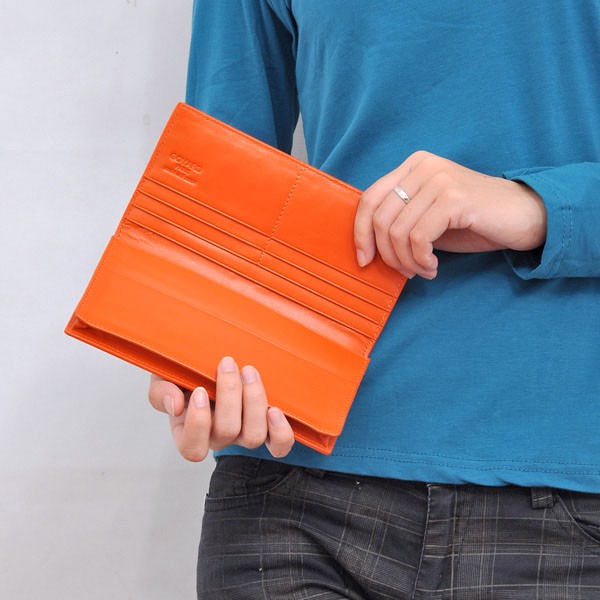 GOYARD ゴヤール 長財布 二つ折り オレンジ GOYWA-06