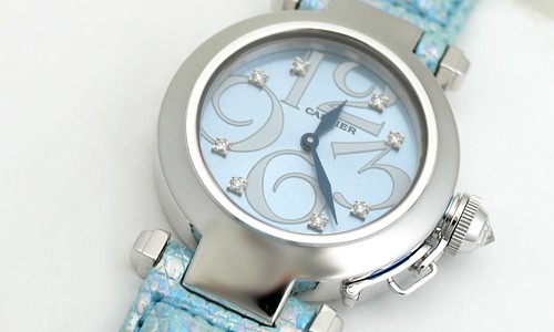 カルティエ パシャ ３２ｍｍ ホワイトゴールド WJ123121