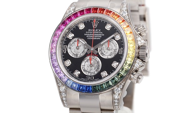 ロレックス オイスターパーペチュアル デイトナ レインボー 116599RBOW