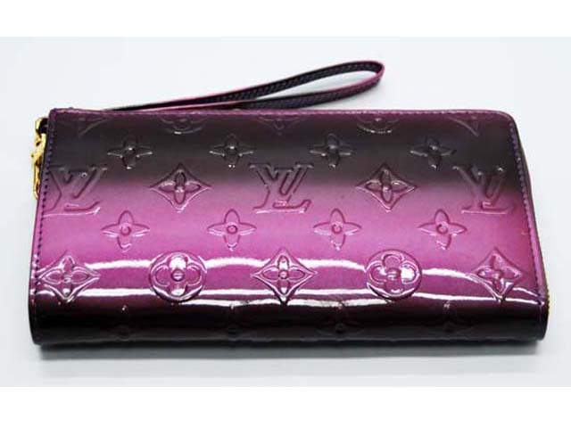 ルイヴィトン モノグラム ヴェルニ ラウンドファスナー 長財布 M9873