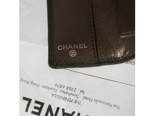 CHANEL シャネルコピー ブラウンラムスキンキーケースカンボンライン 26723