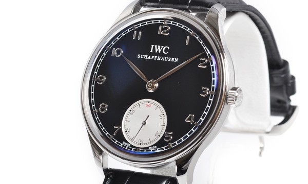 IWC ポルトギーゼ ハンドワインド IW545404 ブラック／シルバー