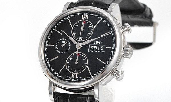 IWC ポートフィノ クロノ ステンレス IW391002 ブラック