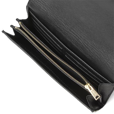 セリーヌ 長財布 小銭入れ付き 10760 3fta 38noラージマルチファンクション ブラック