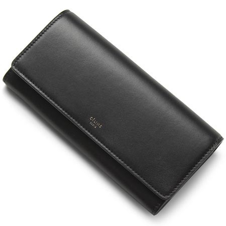 セリーヌ 長財布 小銭入れ付き 10760 3fta 38noラージマルチファンクション ブラック
