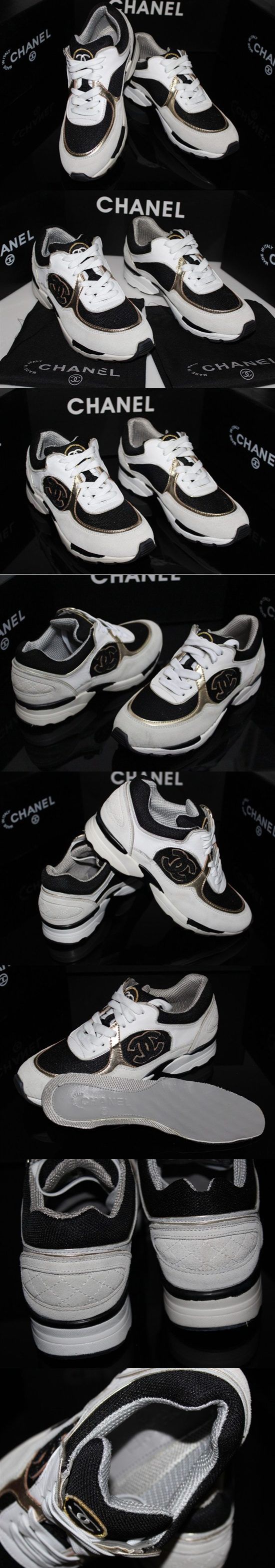 シャネル シューズ スニーカー 2012新作レディース靴 ch2060-black