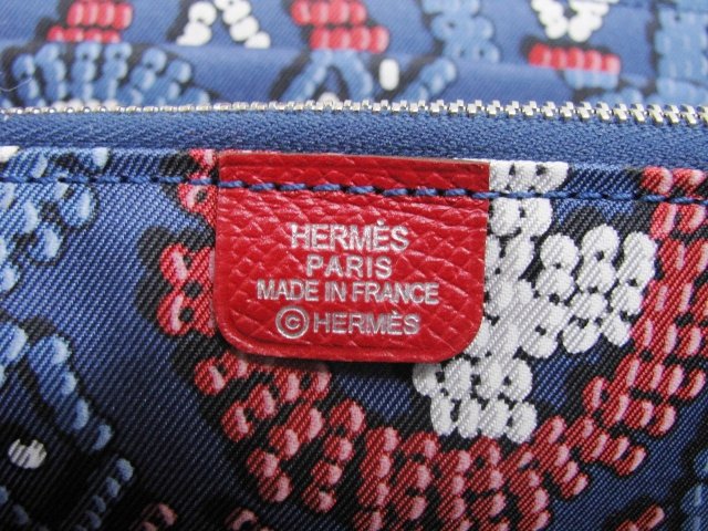 エルメス アザップシルクイン ルージュカザック /ヴォーエプソン HERME001