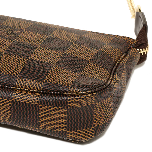ルイヴィトン スーパーコピー ポーチ LOUIS VUITTON N58009 ダミエ ミニ・ポシェット・アクセソワール クラッチバッグ
