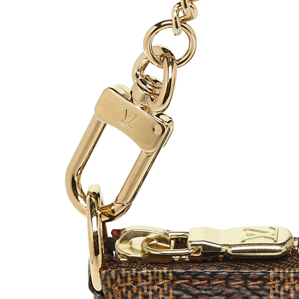 ルイヴィトン スーパーコピー ポーチ LOUIS VUITTON N58009 ダミエ ミニ・ポシェット・アクセソワール クラッチバッグ