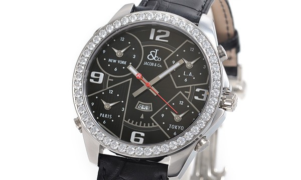 ジェイコブ JC-2D 47.0mm メンズ ブラック