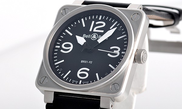 ベル＆ロス Ｂ BR01-92B ステンレス 自動巻き ブラック