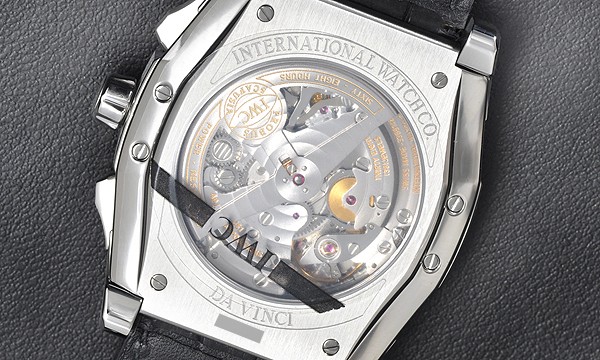IWC ダヴィンチ クロノグラフ IW376421 ブラック／シルバー