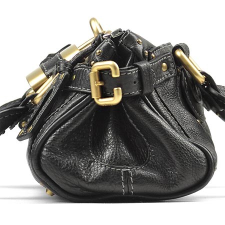 クロエ/Chloe レザーハンドバッグ ブラック 7esa10 7e422 001
