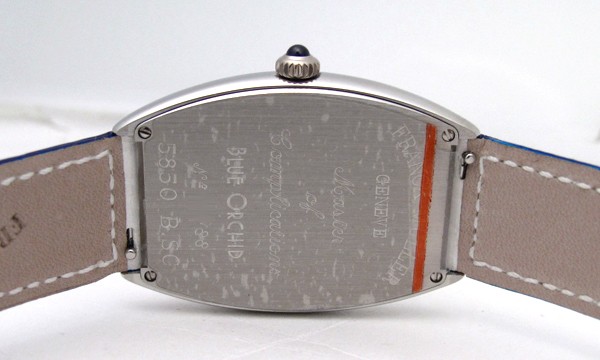 フランク・ミュラー トノウカーベックス ブルー・オーキッド  5850 B SC