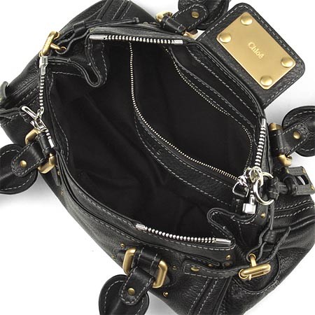 クロエ/Chloe レザーハンドバッグ ブラック 7esa10 7e422 001