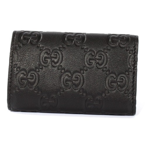 グッチ グッチシマ キーケース ブラック 237509AA61R1000