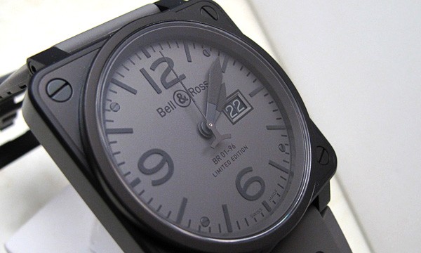 ベル＆ロス ＢＲ０１－９６ ステンレスブラックカ－ボンパウダーコーティング加工