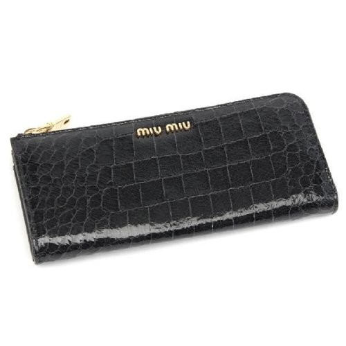 ミュウミュウ  MIU MIU 長財布 5M1183-NKG-002