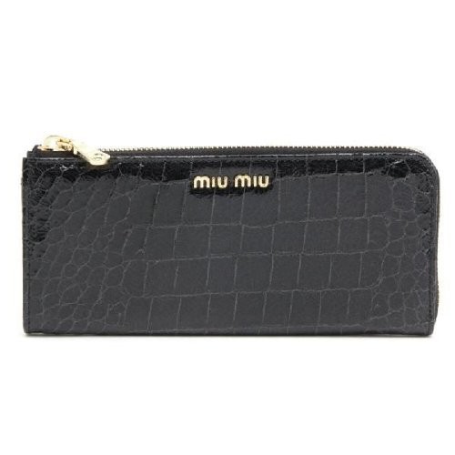 ミュウミュウ  MIU MIU 長財布 5M1183-NKG-002