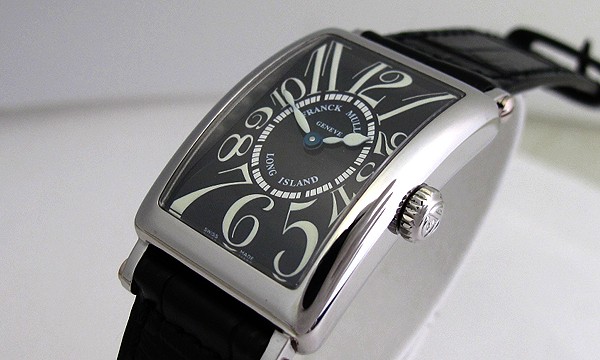 フランク・ミュラー ロングアイランド ステンレス 902QZ ブラック
