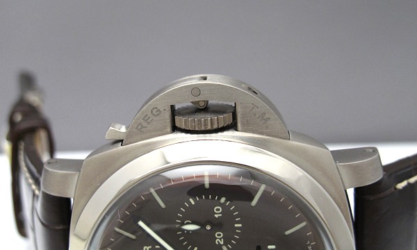 パネライ ルミノール１９５０ ８デイズクロノ モノプルサンテＧＭＴ PAM00311