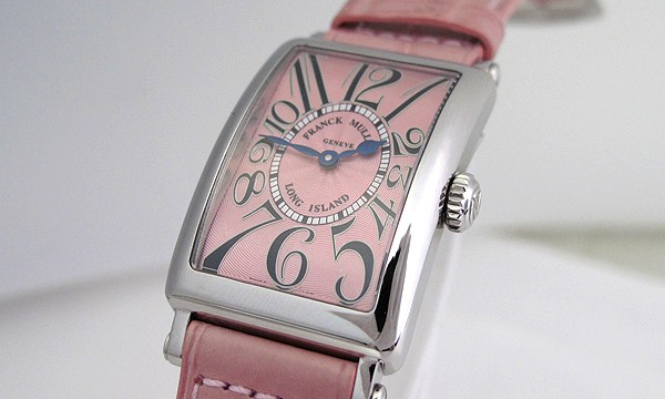 フランク・ミュラー ロングアイランド 902QZ ピンク