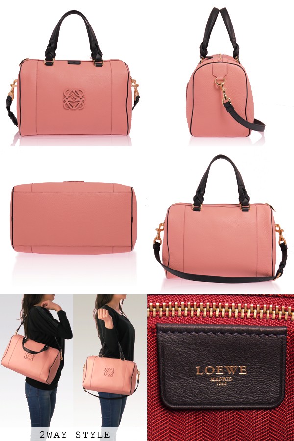 ロエベ 2WAY ハンドバッグ フスタ 31 ピンク 316 26 F24 7030 
