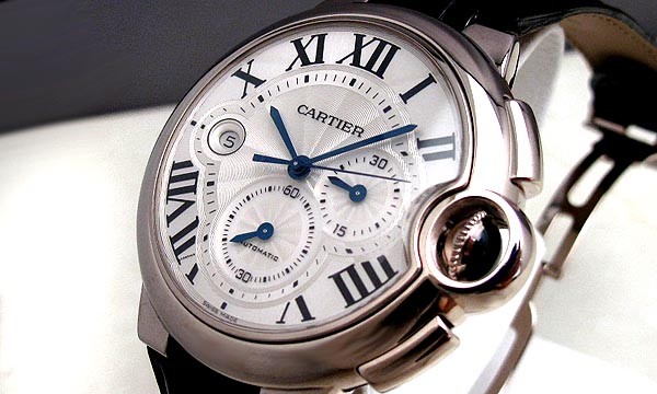 カルティエ バロンブルークロノ ホワイトゴールド W6920005
