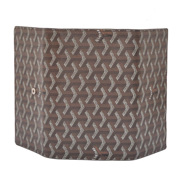 GOYARD ゴヤール 長財布 三つ折り ブラウン GOYWA-16