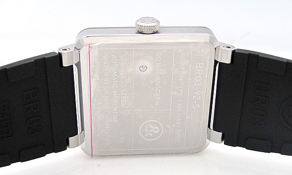 ベル＆ロス BR03-92B メンズ ステンレス  自動巻き 