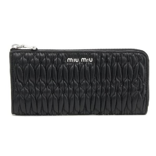 ミュウミュウ  MIU MIU 長財布 5M1183-ZRE-002