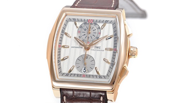 IWC ダヴィンチ クロノグラフ ピンクゴールド IW376418 シルバー