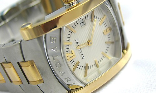 ブルガリ アショーマ ステンレス・イエローゴールド AA39C6SGD