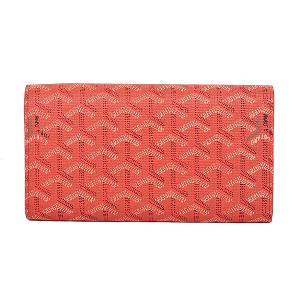 GOYARD ゴヤール 長財布 三つ折り オレンジ GOYWA-18