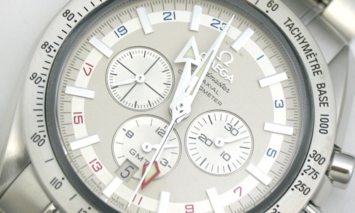 オメガ スピードマスター ブロードアロー コーアクシャルＧＭＴ 3581-30