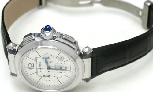 カルティエ パシャ４２ クロノ ステンレス W3108555 シルバー