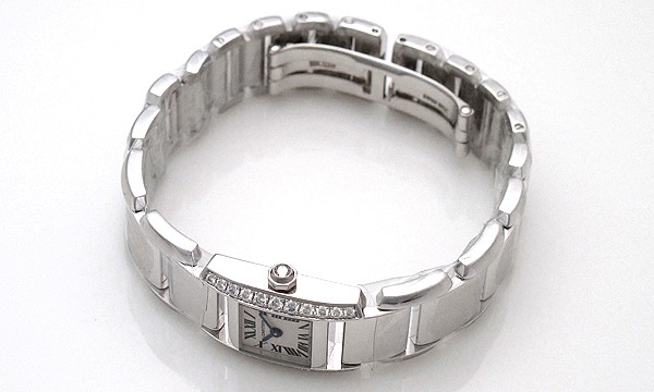カルティエ タンキッシム ＳＭ ホワイトゴールド  WE70069H