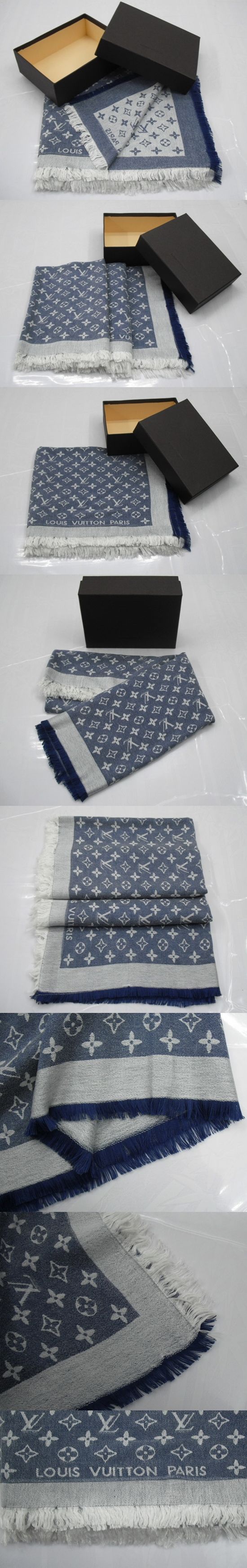 louisvuitton-ルイヴィトン-スカーフ レディーススカーフ 71379-blue
