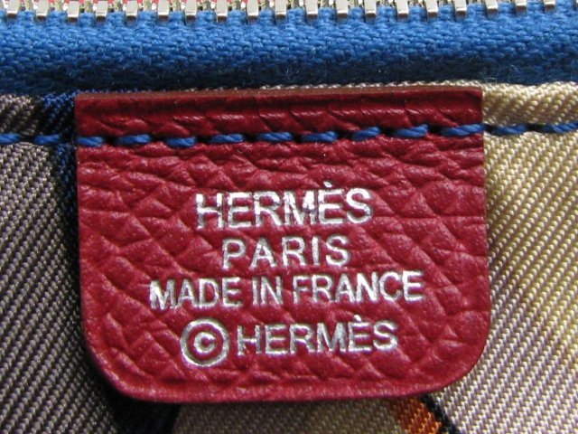 エルメス アザップシルクイン ラウンド長財布 ヴォーエプソン/ルビー HERME002