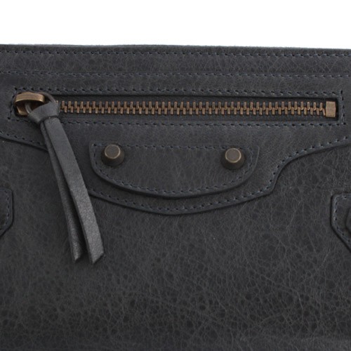 バレンシアガ クラシックコンチネンタル 長財布 チャコールグレー253036D940T1202